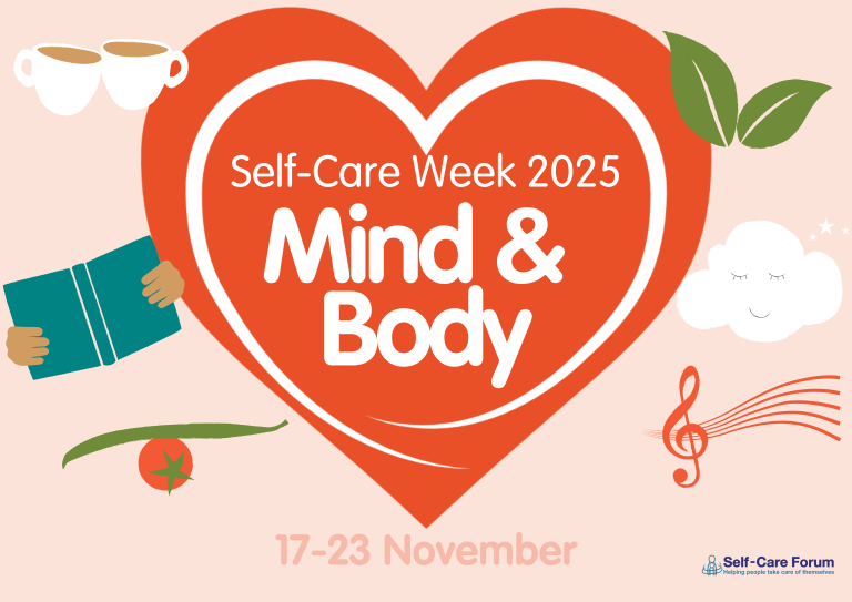Self-Care Week Mind and Body poster