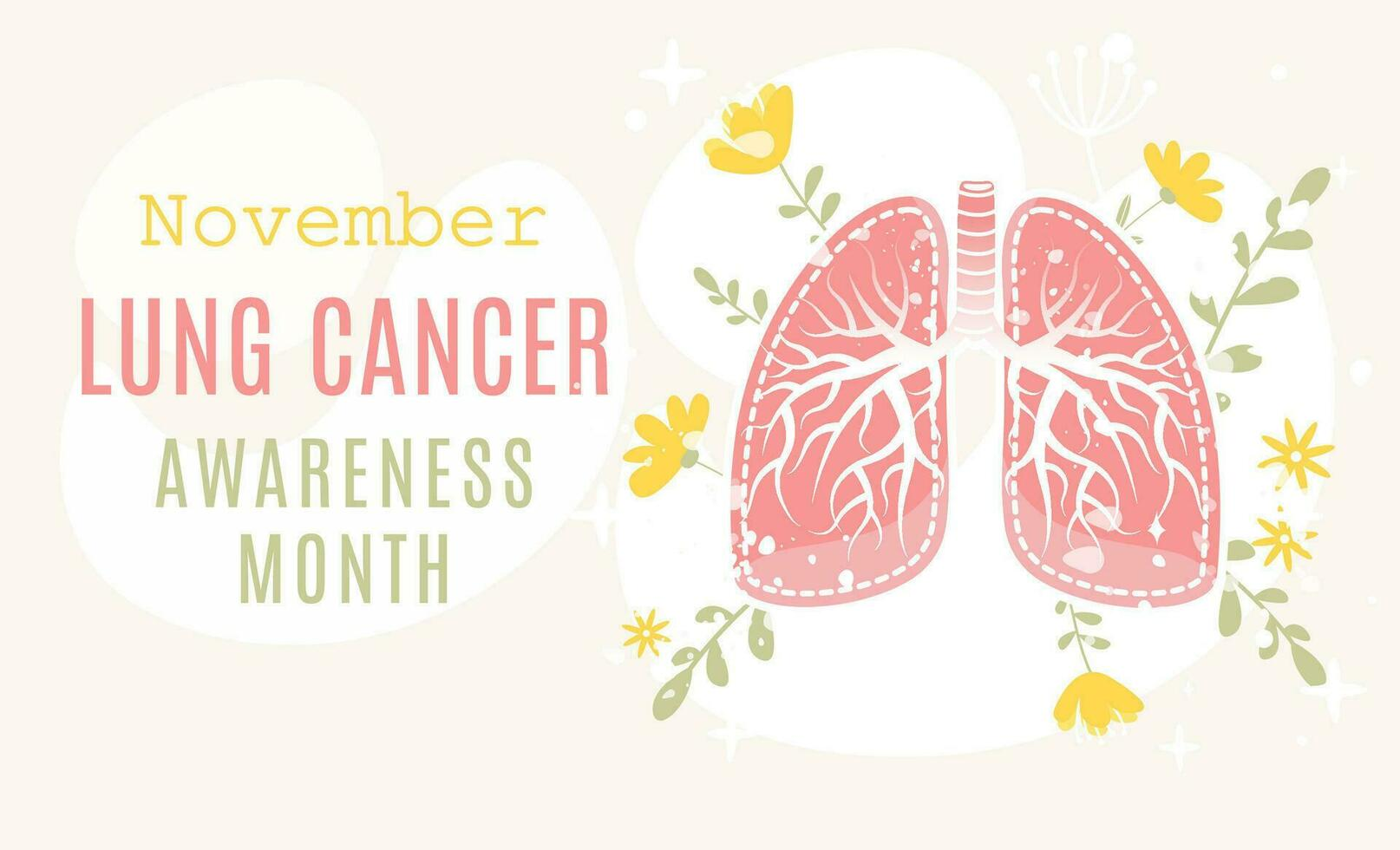 Lung Cancer Awareness Month Banner
