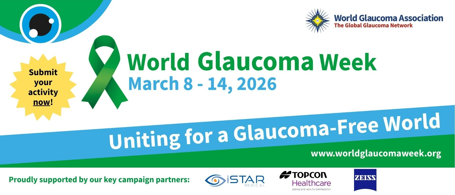 World Glaucoma Week banner