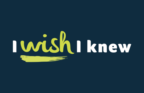 I wish I knew banner