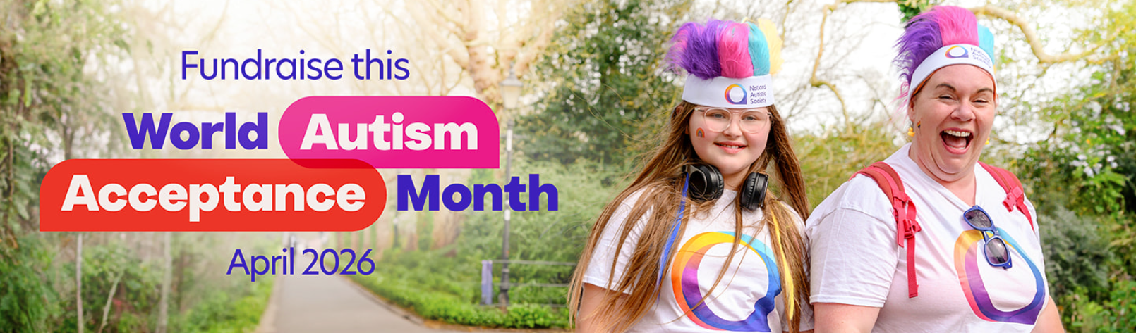 World Autism Acceptance Month 2026 banner